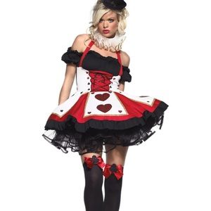 Queen of hearts cosplay costume